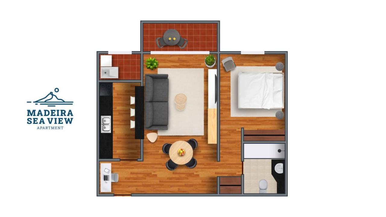 Madeira Sea View Apartment Caniço Εξωτερικό φωτογραφία